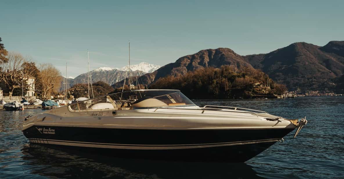 Boat Tour Lake Como 6 Hours - Key Points