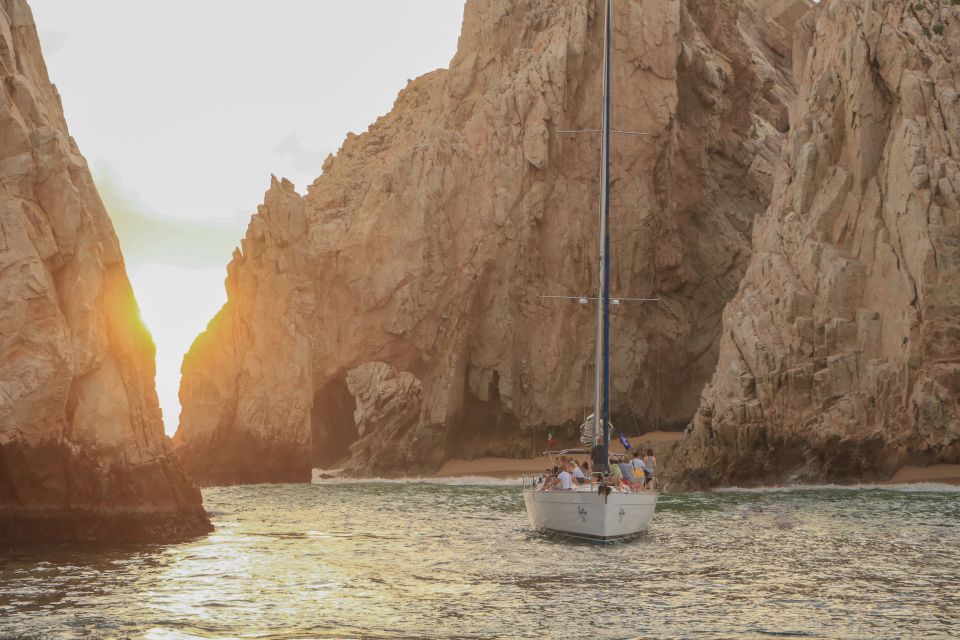 Cabo Luxury Sunset Sailing Adventure With Open Bar - Key Points