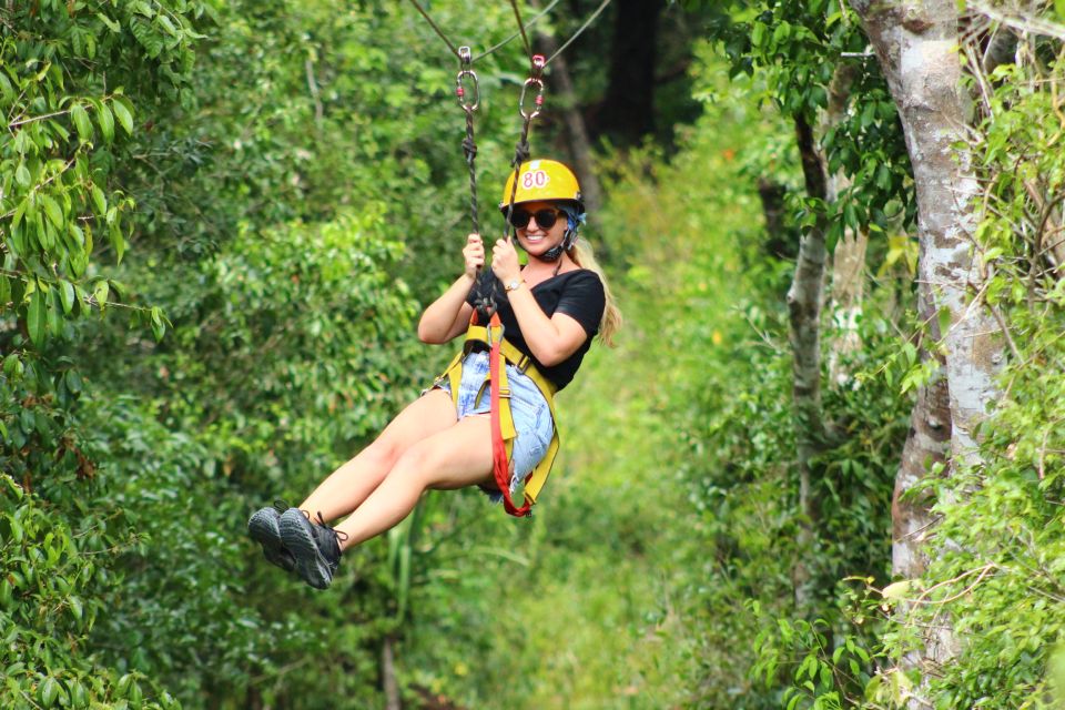 Cancun: Atv, Zipline, and Cenote Tour With Transportation - Key Points