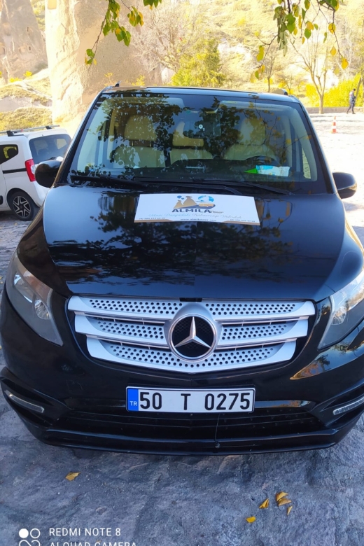 Cappadocia Nevsehir (NAV) Airport Private Transfer - Key Points