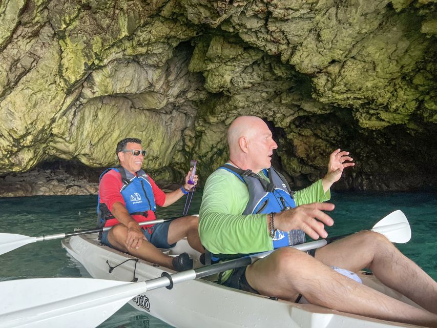 Capri: Caves and Beaches Kayaking Tour - Key Points