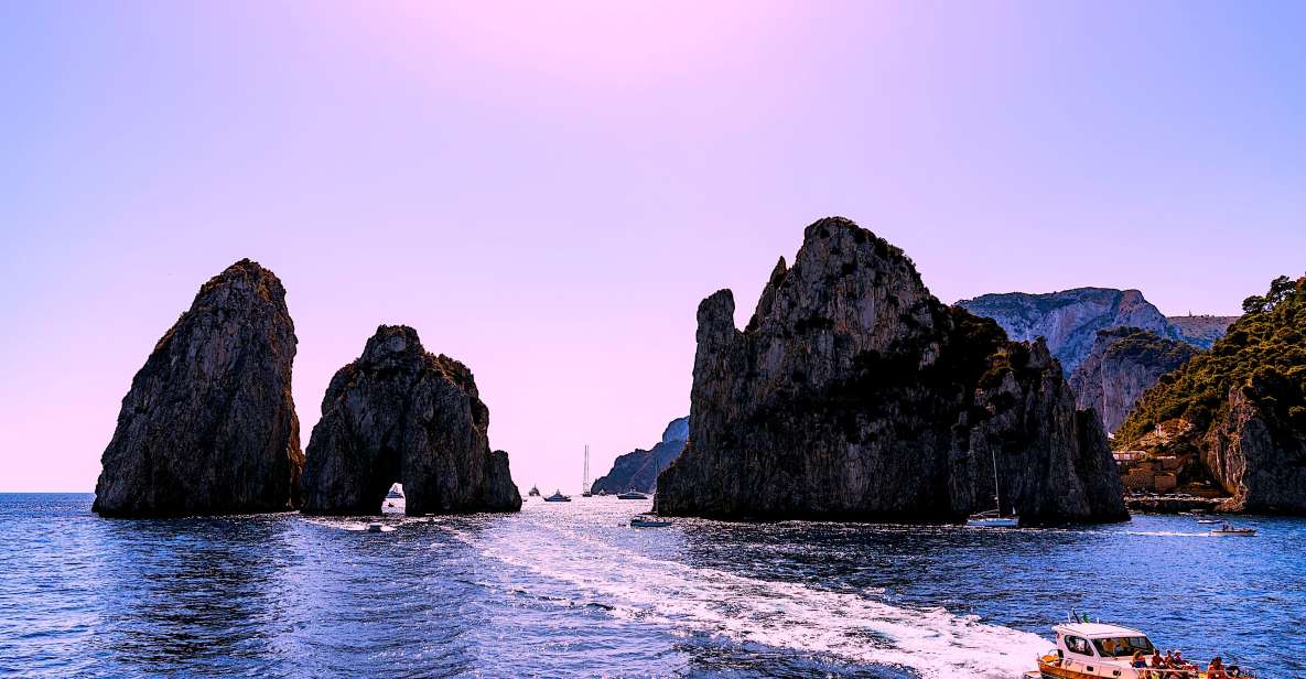 Capri: Private Guided Cruise & Island Highlights at Sunset - Key Points