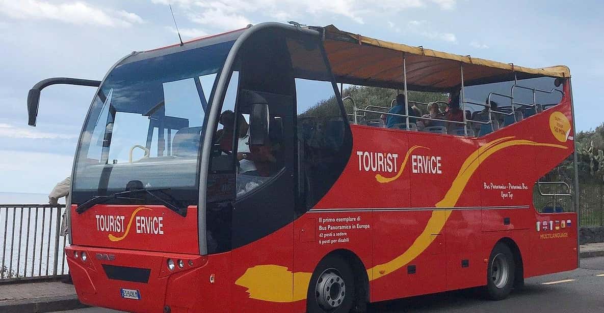Catania: Hop-On, Hop-Off Bus to Acicastello and Acitrezza - Key Points