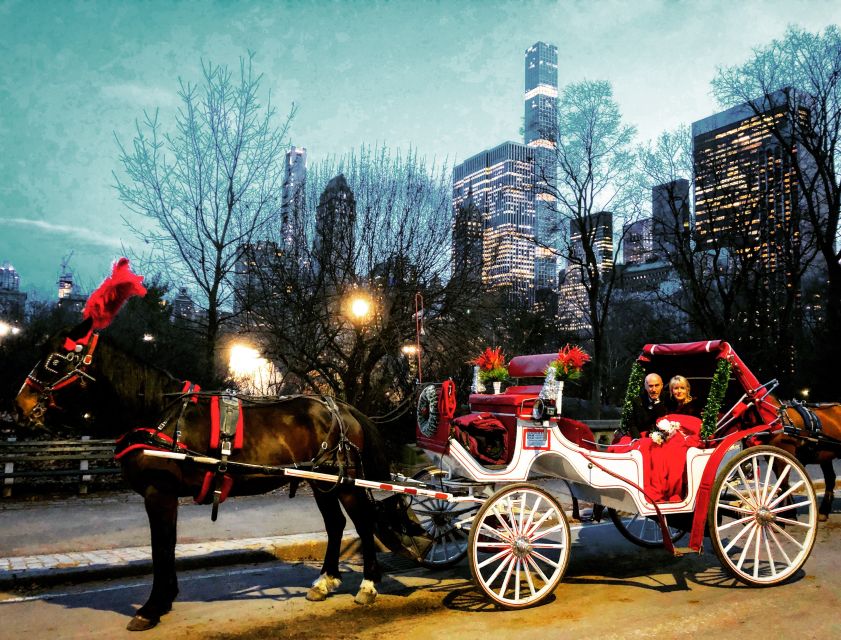 Central Park: Short Horse Carriage Ride (Up to 4 Adults)