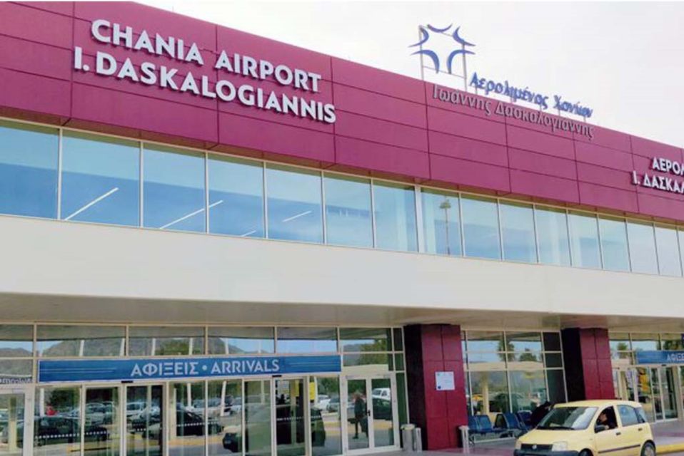 Chania Airport (Chq) To/From Chania Suburbs- Zone 4 - Key Points