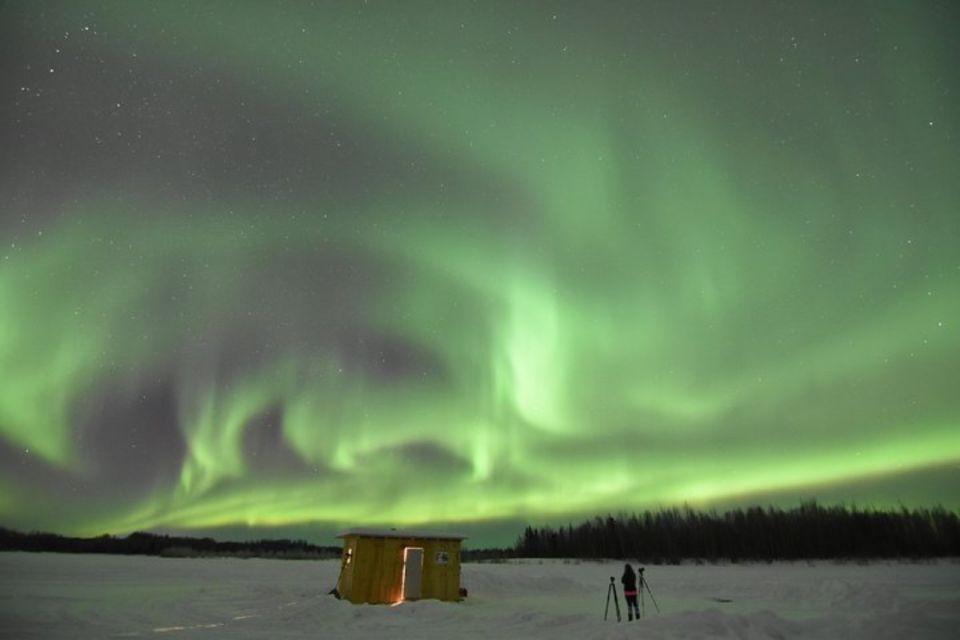 Chena Lake: Aurora Borealis Viewing & Ice Fishing Adventure - Key Points