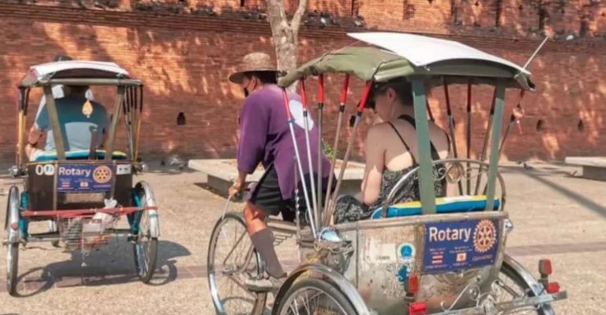 Chiang Mai Trishaw Ride & Mae Ping River Cruise (Half Day) - Key Points