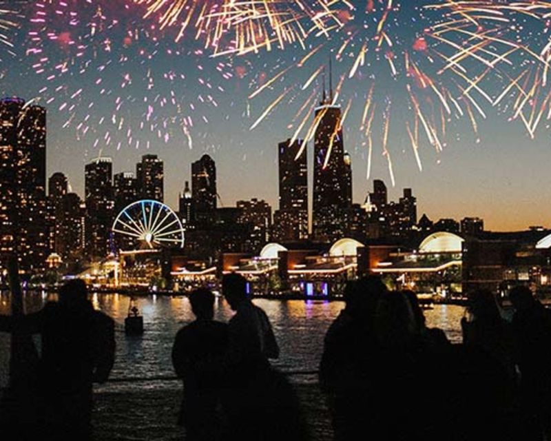 Chicago: Fireworks Buffet Dinner Cruise on Lake Michigan - Key Points