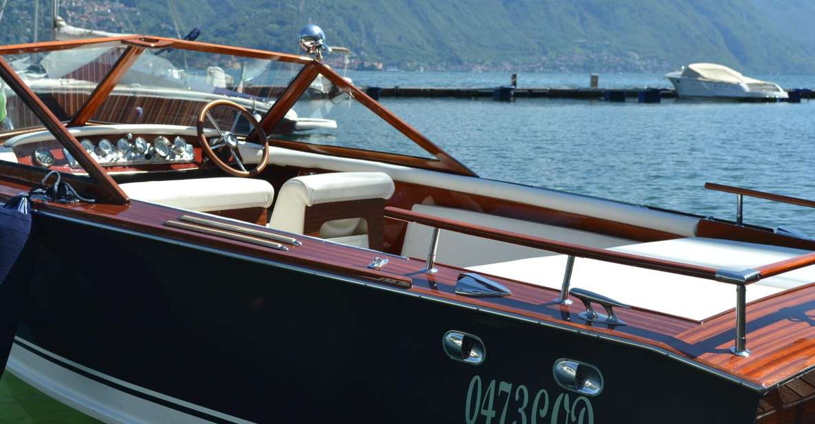 Classic Private Boat Tour Best Villas of Central Lake Como - Key Points