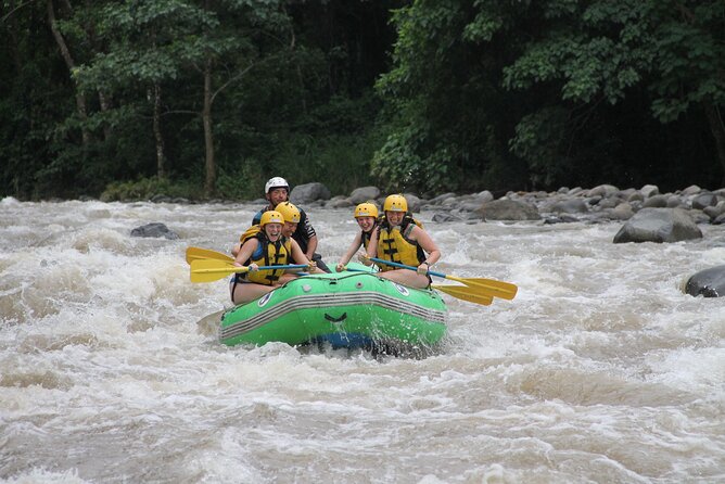 Combo White Water Rafting and Tubing in La Fortuna