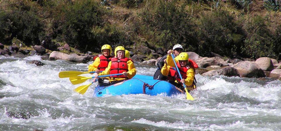 Cusco: Rafting in Cusipata-Tirolina in the South Valley - Key Points