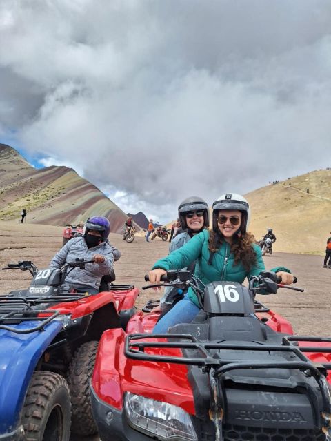 Cusco: Raimbow Mountain Quad Atv Tour +Breakfast and Lunch - Key Points