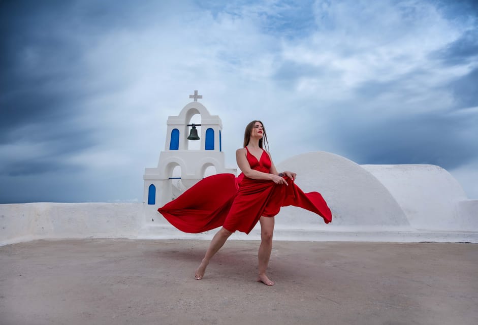 Day: Santorini Professional Photoshoot With Edited Photos - Key Points
