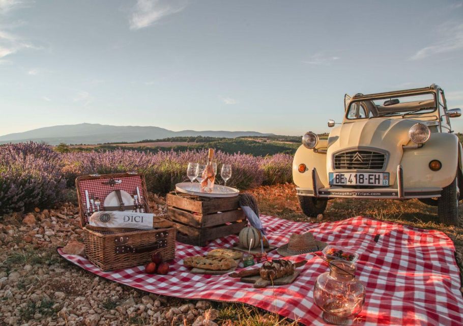 Discovery of Provence in a 2CV - Key Points