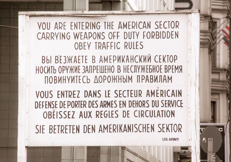 East Berlin: City of Shadows Walking Tour - Key Points