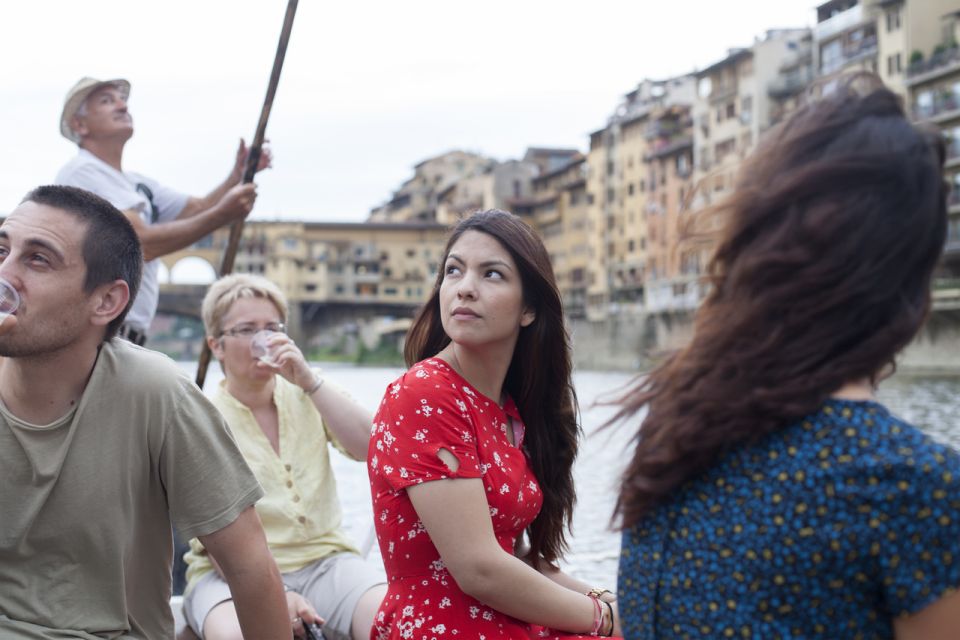 Florence: Gondola Boat Tour With Wine or Coffee and Snack - Key Points