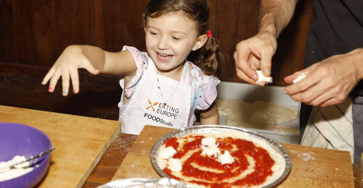 Florence: Pizza and Gelato Cooking Class - Key Points