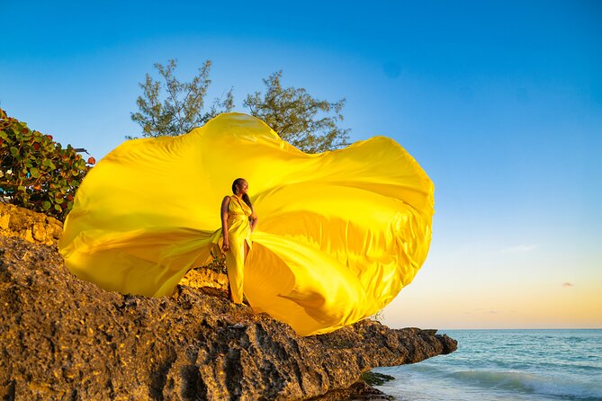 Flying Dress Photoshoot in Barbados - Photoshoot Overview