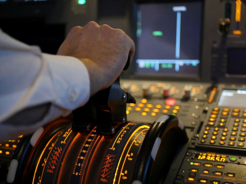 Frankfurt-Egelsbach: 1-Hour Airbus A320 Flight Simulator - Key Points
