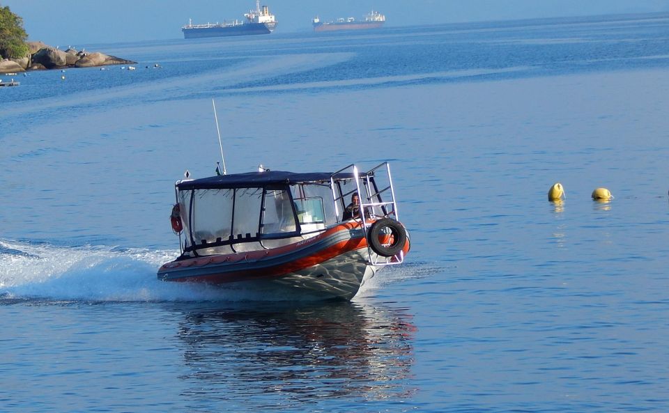 From Angra Dos Reis: Speedboat Transfer to Araçatiba - Booking Information