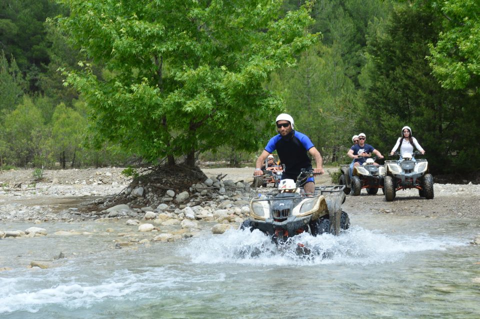 From Antalya: Fully Combo Zipline, Quad Safari,Rafting,Lunch - Key Points