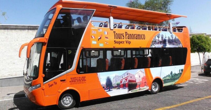 From Arequipa: Mirabus City Tour | Yanahuara Viewpoint | - Key Points