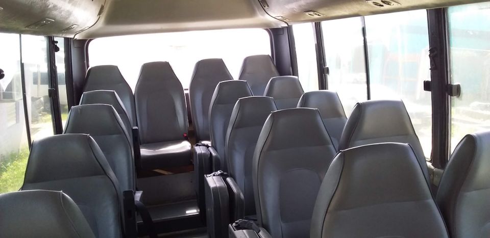 From Belize: 1-Way Shared Shuttle to Flores Peten Guatemala - Key Points