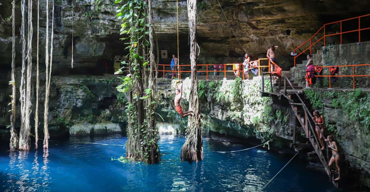 From Cancun: Chichen Itza, Valladolid, and Cenote Bus Tour - Key Points