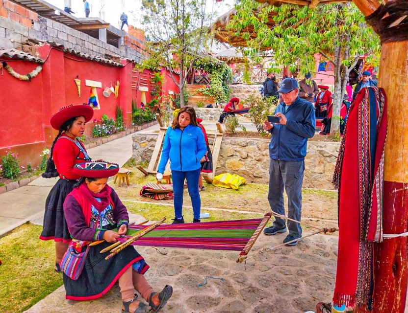 From Cusco: Moray, Maras Salt Mines & Chinchero Weavers Tour - Key Points