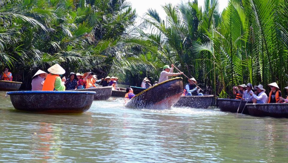 From Da Nang: Marble Mountain -Hoi an City -Basket Boat Ride - Key Points