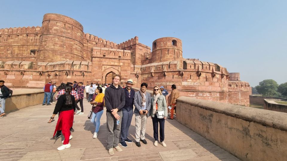 From Delhi : Taj Mahal & Agra Fort Guided Tour - Key Points