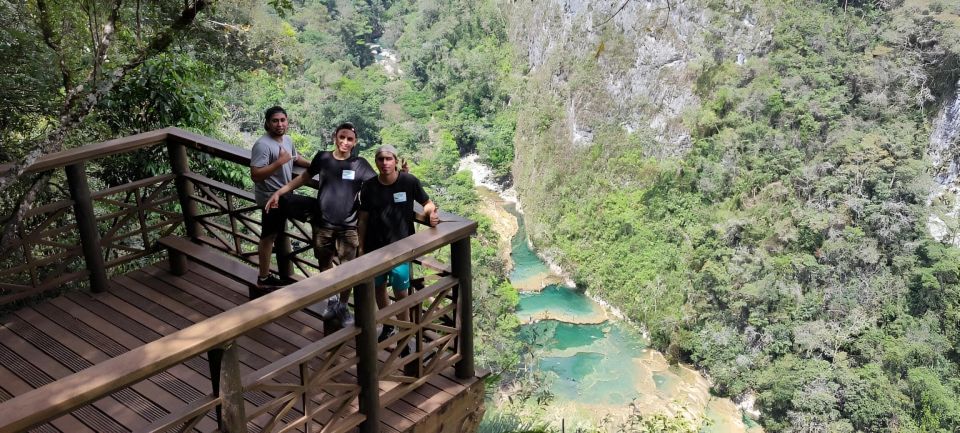 From Guatemala City Semuc Champey in One Day. - Key Points