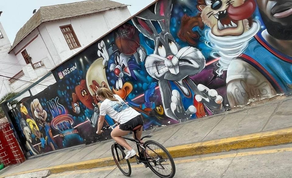 From Lima || Miraflores and Barranco by Bike || - Key Points