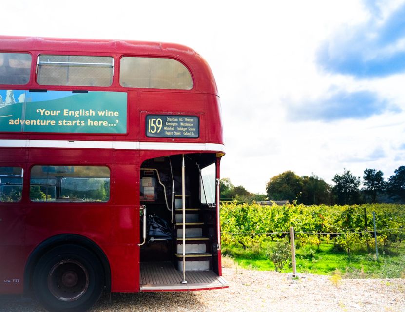 From London: Vintage Bus Wine Tour With Return Train Tickets