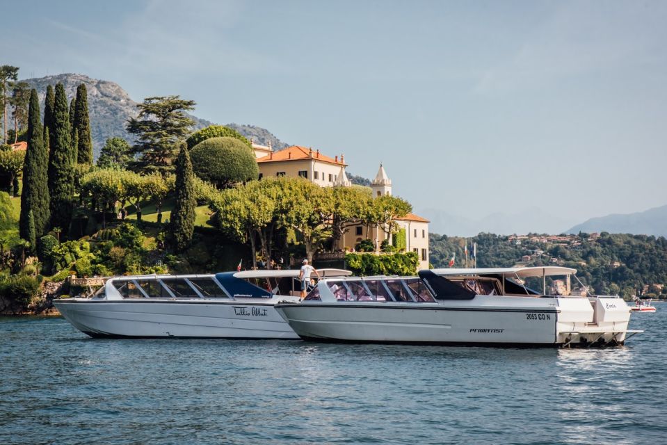 From Milan: Private Boat to Como Lake, Lugano, and Bellagio - Key Points