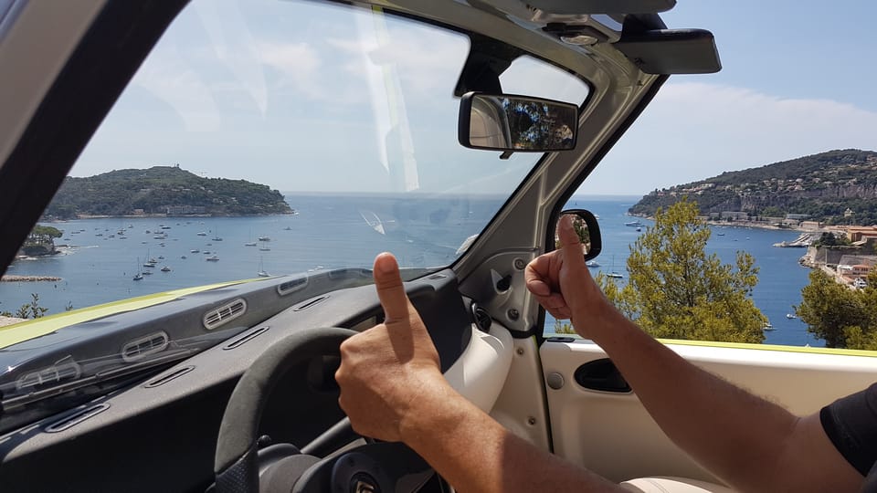 From Nice: Monaco & Eze Guided Tour in Electric Convertible - Key Points