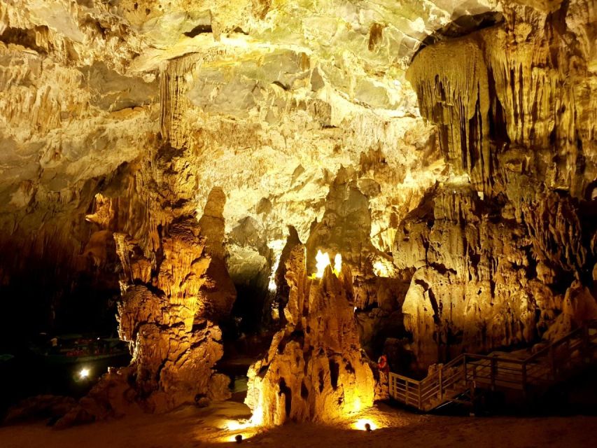 From Phong Nha Town: Paradise Cave & Zipline at Dark Cave - Key Points