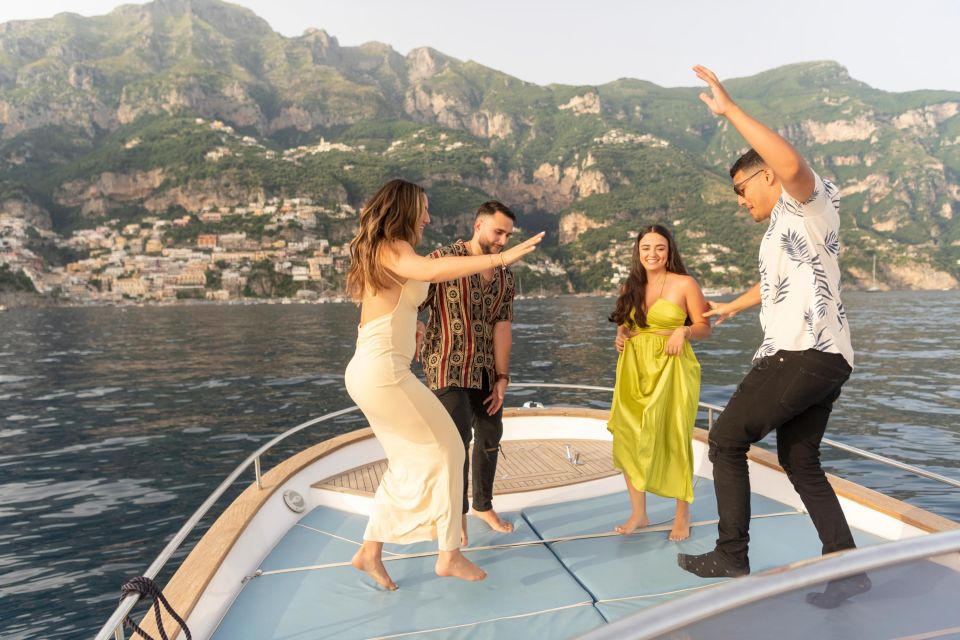 From Positano/Praiano: 1h 30 Min Private Sunset Cruise - Key Points