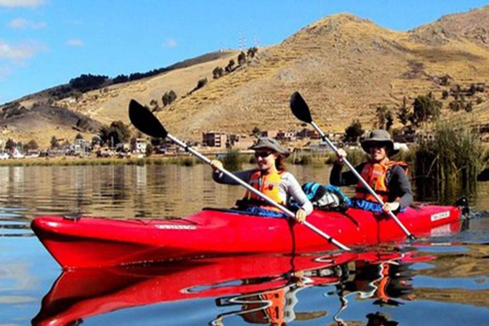 From Puno || Kayak Tour to the Uros Islands || Full Day || - Key Points