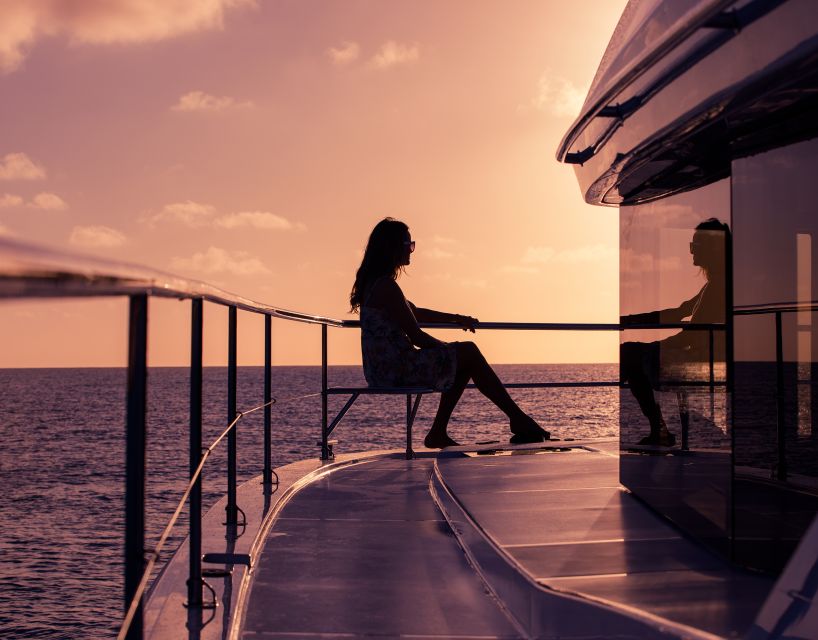 From Rhodes: Private Catamaran Sunset Cruise All Inclusive - Key Points