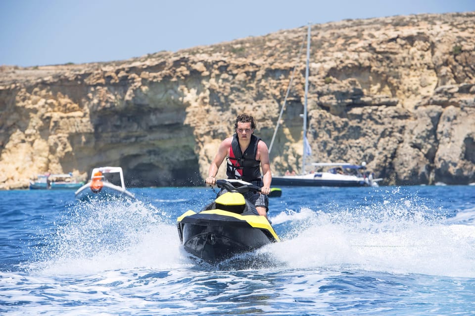 From St. Julians: Jet Ski Safari to the North of Malta - Key Points