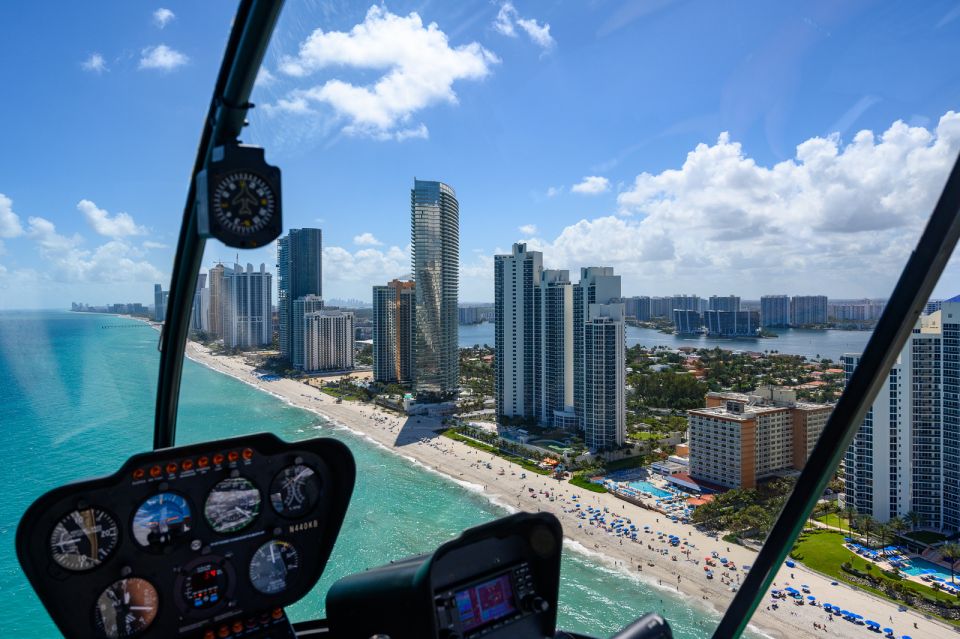 Ft. Lauderdale: Sunset Helicopter Tour to Miami Beach - Key Points