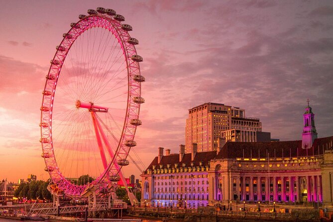 Full Day London Sightseeing Tour With London Eye & Snack Pack - Key Points