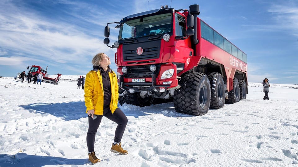 Golden Circle Bus Tour & Glacier by Sleipnir Monster Truck - Key Points