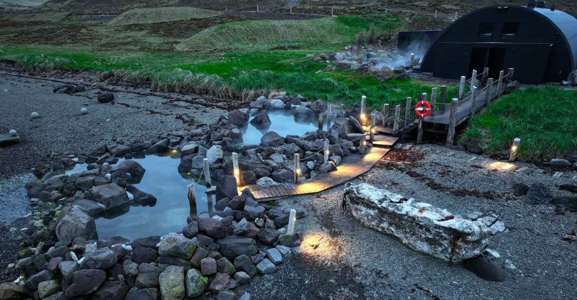Golden Circle: Geothermal Sea Bath & Farm Lunch Guided Tour - Key Points