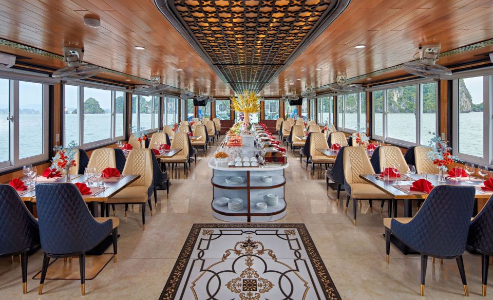 Ha Long 1 Day: 5 Star Cruise - Buffet Lunch - Free Red Wine - Key Points