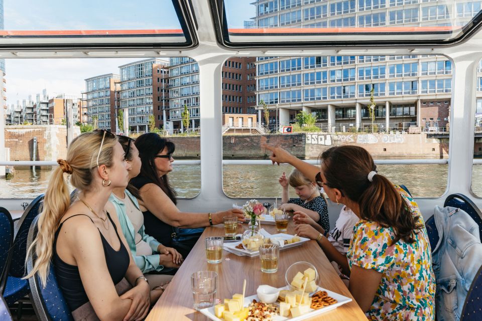 Hamburg: Harbor Cruise With Wine and Cheese - Key Points