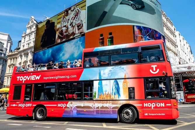 Hop-On Hop-Off Pass + Thames River Cruise (24h)