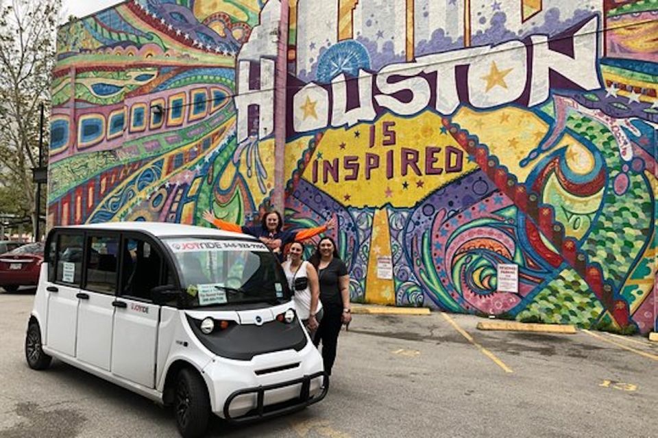 Houston: Mural Tour by Electric Cart - Key Points