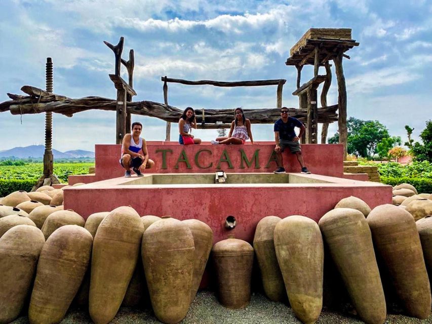 Ica: Pisco Route | Tacama, Arrabal, Bodega Lovera | - Key Points